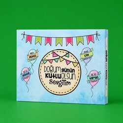 İyi ki Doğdun Sevgilim Kupa Bardak ve Kitap - 2