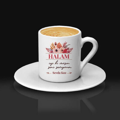 İyi Ki Varsın Canım Halam Kahve Fincanı - 3