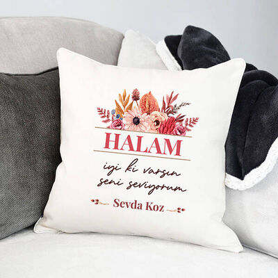 İyi Ki Varsın Canım Halam Yastık - 1