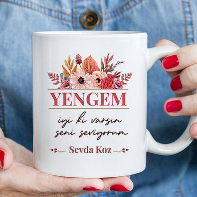İyi Ki Varsın Canım Yengem Kupa Bardak - 1