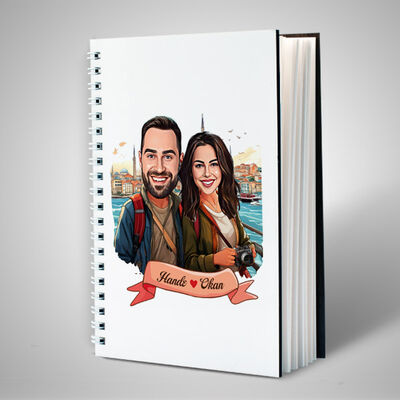 Kadim İstanbul ve Aşkımız Karikatürlü Defter - 2