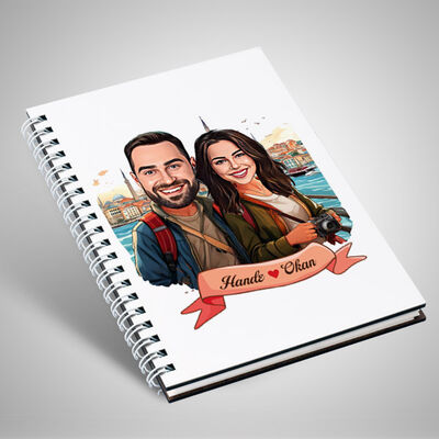 Kadim İstanbul ve Aşkımız Karikatürlü Defter - 1