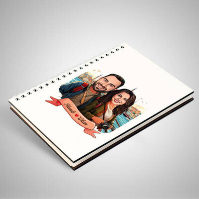 Kadim İstanbul ve Aşkımız Karikatürlü Defter - 1