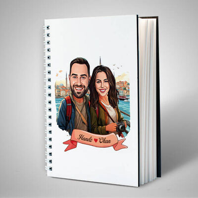 Kadim İstanbul ve Aşkımız Karikatürlü Defter - 2