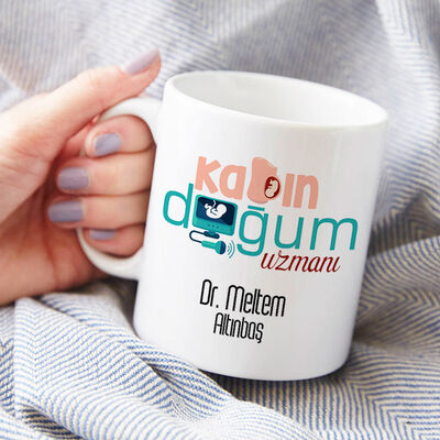 Kadın Doğum Uzmanına Hediye Kupa Bardak - 1