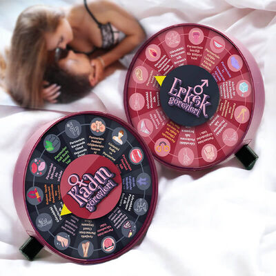 Kadın ve Erkek Görevli Erotik Çark Oyunu - 9