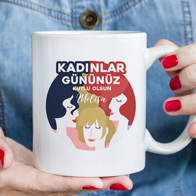 Kadınlarımız İsme Özel Kupa Bardak - 1