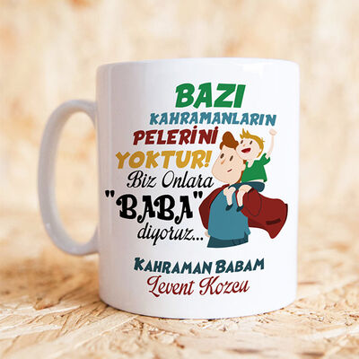 Kahraman Babam Kupa Bardak - 1