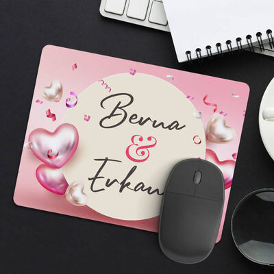 Kalbim Her An Seninle İsimli Mousepad - 2
