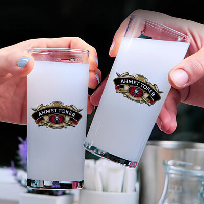 Kaliteli Tasarım Renkli İkili Rakı Bardağı Seti - 1
