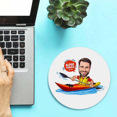 Kanocu Erkek Karikatürlü Mousepad - 1