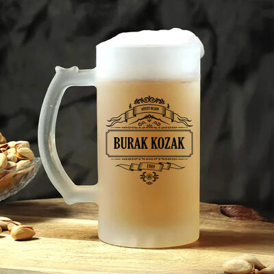 Kardeşe Özel Hediyelik Bira Kadehi - 1