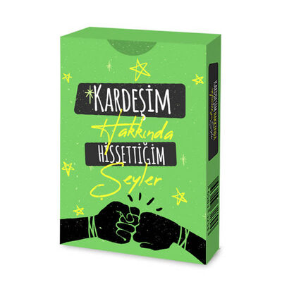 Kardeşim Hakkında Hissettiğim Şeyler Kartları - 5