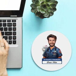 Karikatürlü En Başarılı Erkek Paramedik Mousepad - 2