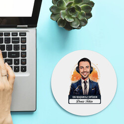 Karikatürlü En İyi Erkek Sipker Mousepad - 2