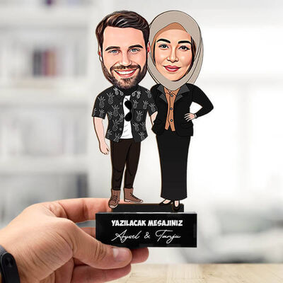 Karikatürlü Sen Benim Canımsın Biblosu - 1