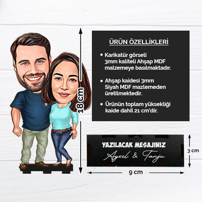 Karikatürlü Sen Benim Her Şeyimsin Biblosu - 2