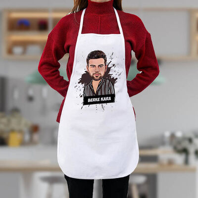 Karikatürlü Tasarım Erkeğe Hediye Mutfak Önlüğü - 1