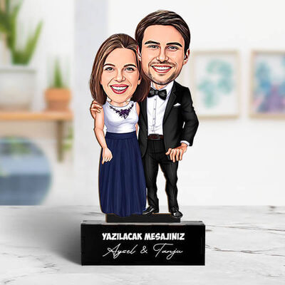 Karikatürlü Yakışan Çiftler Biblosu - 1