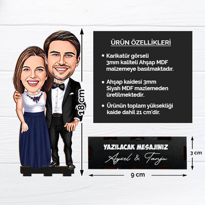Karikatürlü Yakışan Çiftler Biblosu - 2