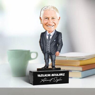 Karizmatik Babam Karikatürlü Biblo - 3