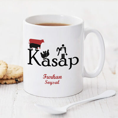 Kasaplara Özel Kupa Bardak - 1