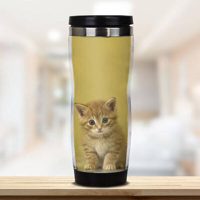 Kedi Temalı Termos Bardak - 1