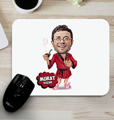 Keyfim Gıcır Karikatürlü Mouse Pad - 1