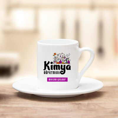 Kimya Öğretmenlerine Hediye Kahve Fincanı - 1
