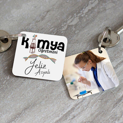 Kimya Öğretmenlerine Özel Anahtarlık - 1