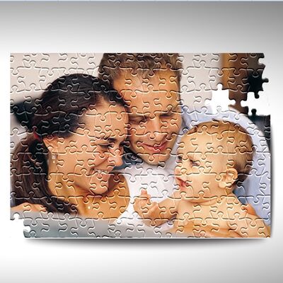 Kişiye Özel 240 Parça Dikdörtgen Puzzle - 1