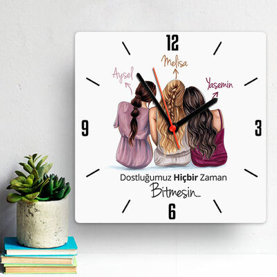 Kişiye Özel 2 İyi Kız Arkadaş Kupa ve Anahtarlık - 3
