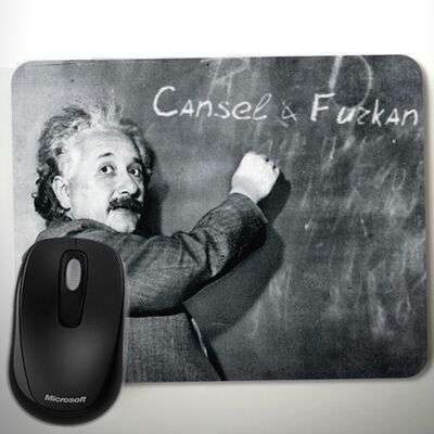 Kişiye Özel Albert Einstein Mousepad - 1