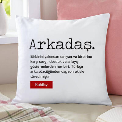 Kişiye Özel Arkadaş Yastığı - 1