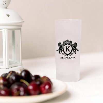 Kişiye Özel Asil Atlar Otantik Rakı Kadehi 2'li Set - 1