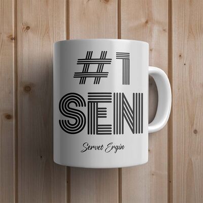 Kişiye Özel Bir Sen Kupa Bardak - 1