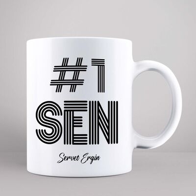 Kişiye Özel Bir Sen Kupa Bardak - 2
