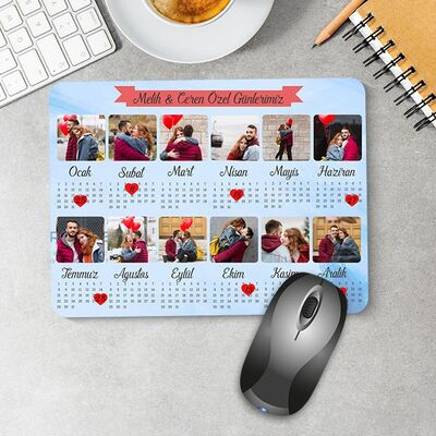 Kişiye özel Bizim Özel Günlerimiz Mousepad - 1
