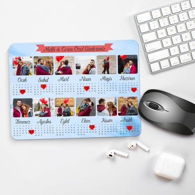 Kişiye özel Bizim Özel Günlerimiz Mousepad - 2