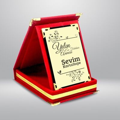 Kişiye Özel Canım Anneciğim Mini Plaket - 1