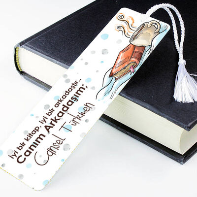 Kişiye Özel Canım Arkadaşım Kitap Ayracı - 1
