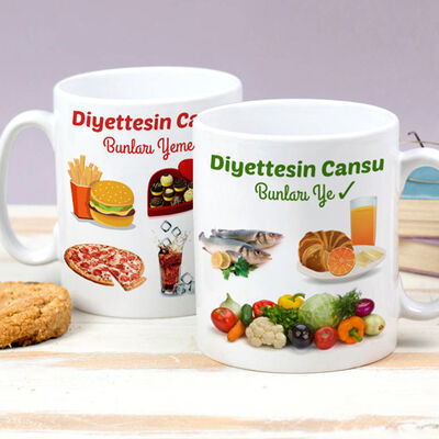 Kişiye Özel Diyetisyen Kupa Bardak - 1