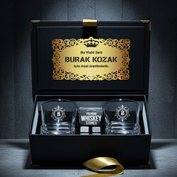 Kişiye Özel Dubai Elite Storm Viski Seti