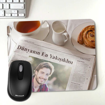 Kişiye Özel Dünyanın En Yakışıklısı Mousepad - 1