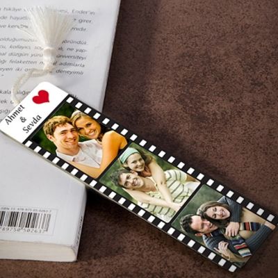 Kişiye Özel Film Şeridi Kitap Ayracı - 1