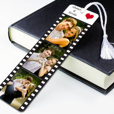 Kişiye Özel Film Şeridi Kitap Ayracı - 3