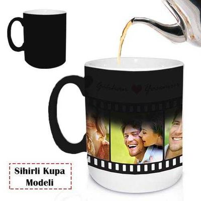 Kişiye Özel Film Şeridi Kupa Bardak - 2