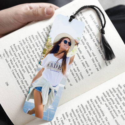 Kişiye Özel Fotoğraflı Kitap Ayracı - 1