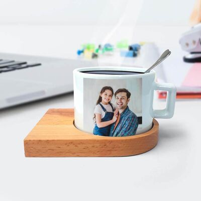 Kişiye Özel Fotoğraflı Lüks Çay Fincanı - 2