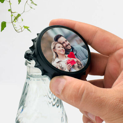 Kişiye Özel Fotoğraflı Şişe Açacağı - 1